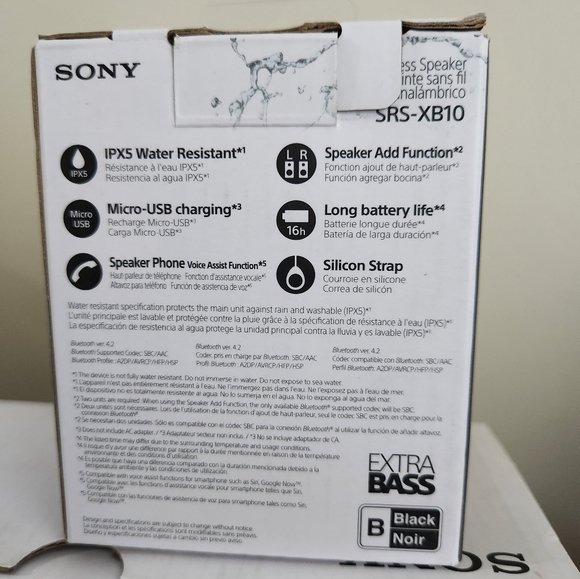 BNIB Sony Extra Bass speakers - Picture 2 of 3